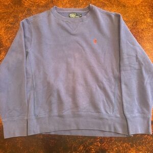 Polo by Ralph Lauren Pullover Sweatshirt in Navy with Red horseman